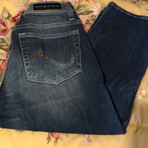 Rock & Republic Roskilde cropped jeans